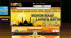 Desktop Screenshot of hokiqq.com
